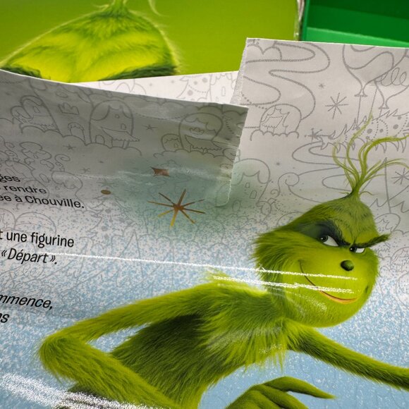 FRENCH Christmas Grinch (Grinceux) Story Book / Game with figurines *READ* - Picture 10 of 14